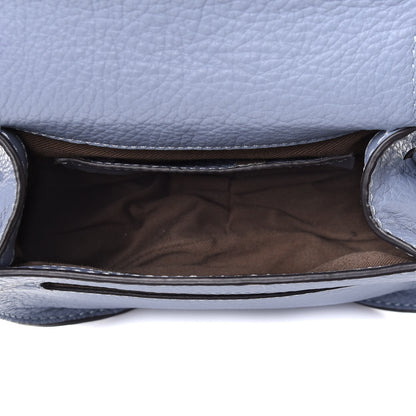 Chloe Calfskin Mini Marcie Round Crossbody Bag Washed Blue 4 of 4