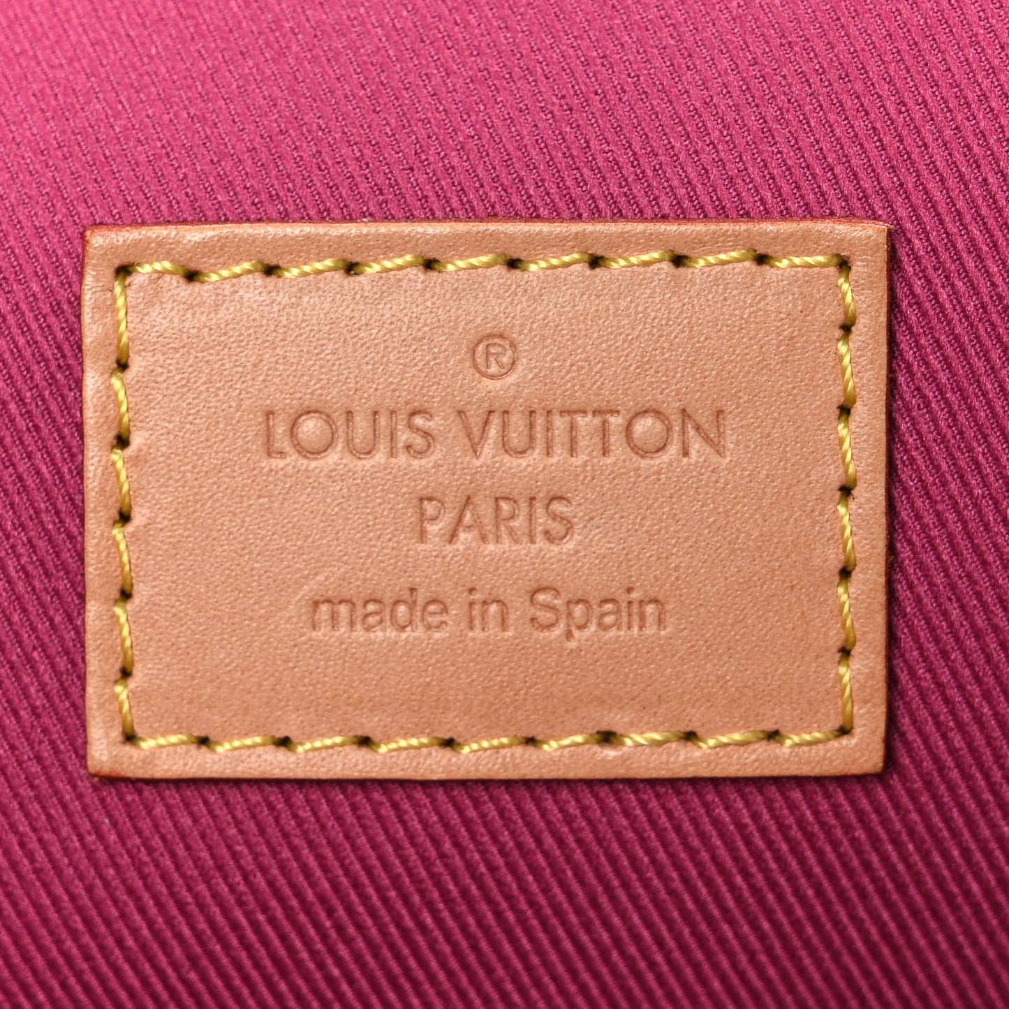 Monogram Cluny BB Bordeaux Fuchsia