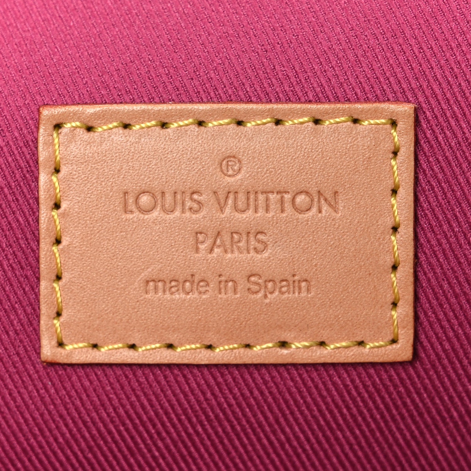 Louis Vuitton Monogram Cluny BB Bordeaux Fuchsia 6 of 10