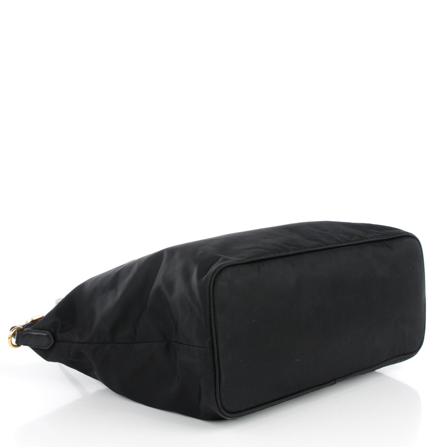 Prada Tessuto Nylon Saffiano Shoulder Bag Nero Black 4 of 10