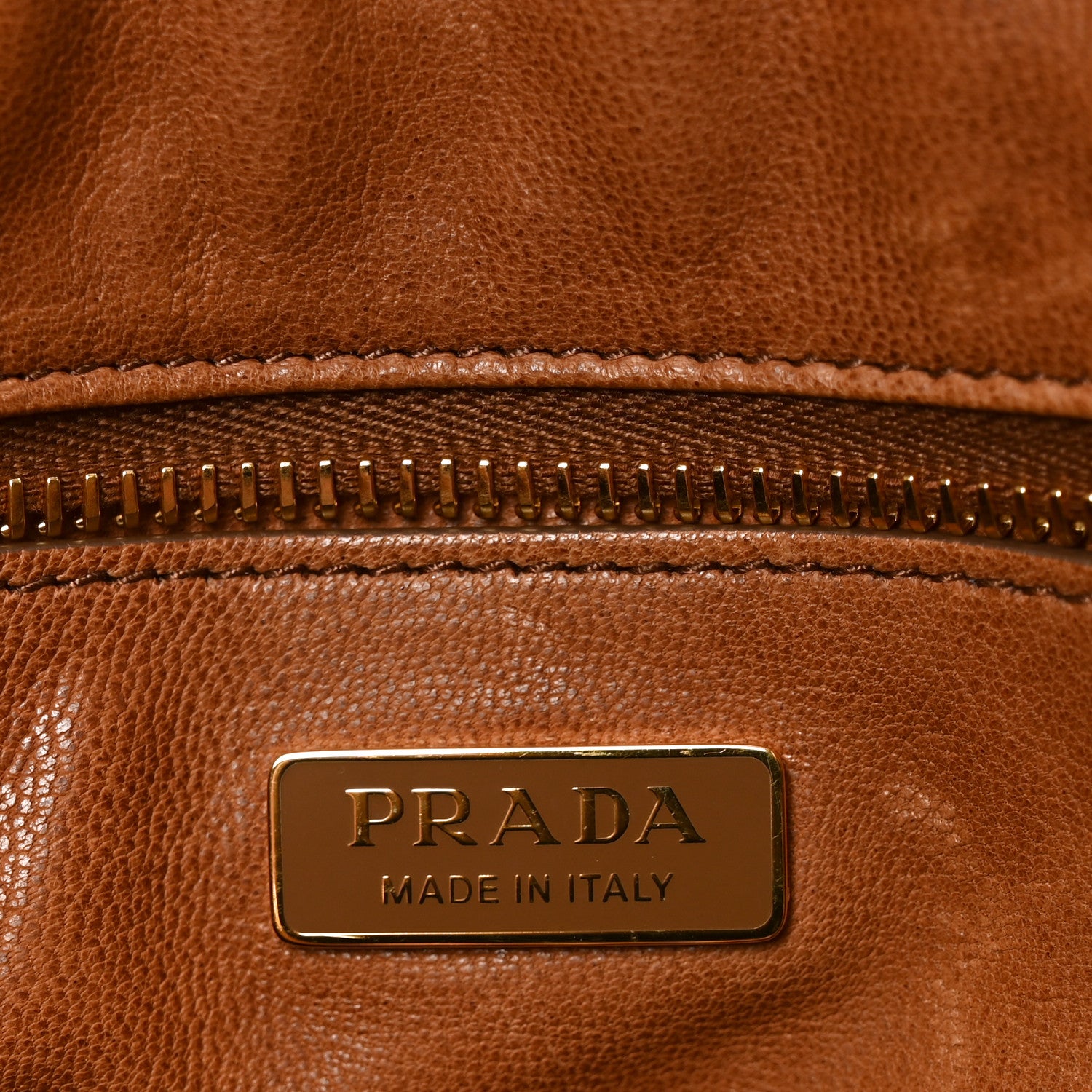 Prada Nappa Medium Explore Shoulder Bag Caramel 6 of 9