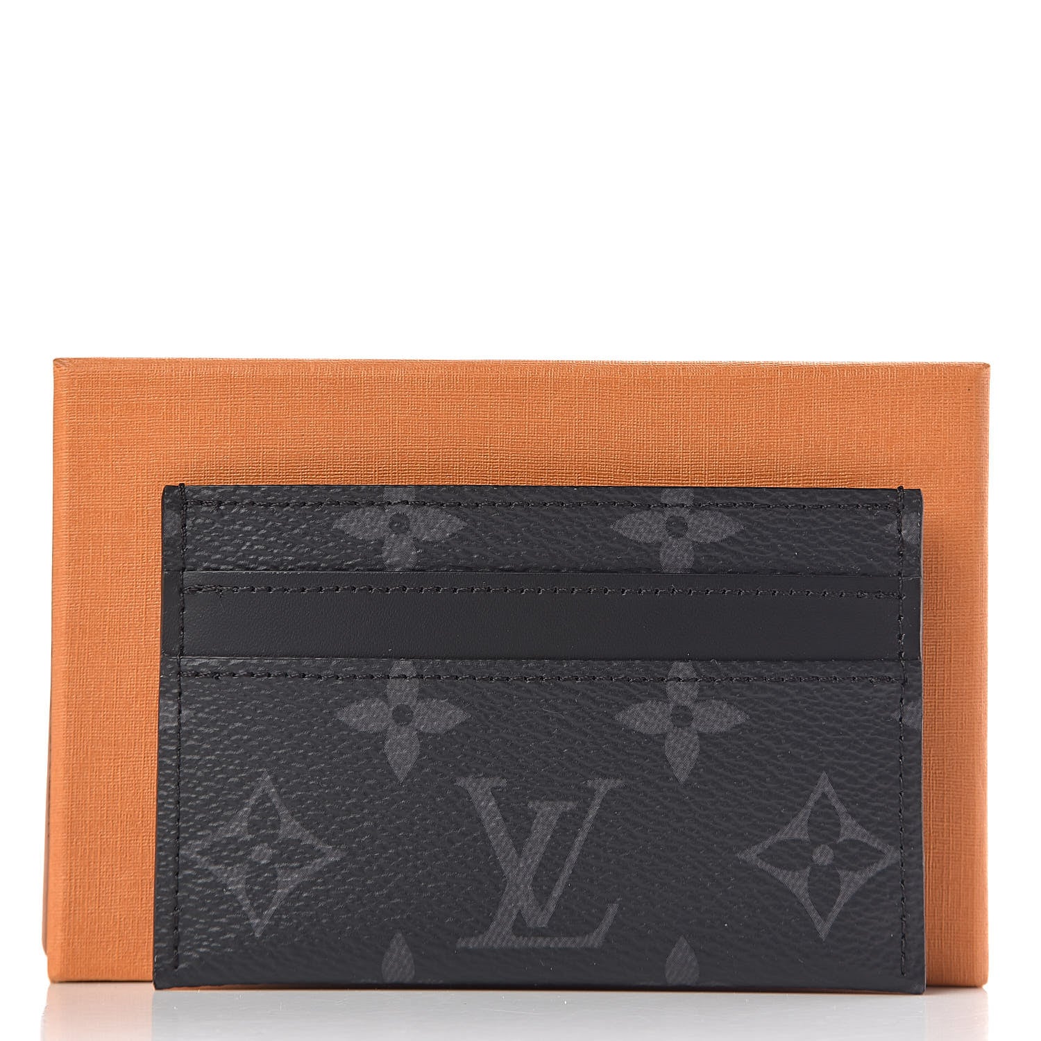 Louis Vuitton Monogram Eclipse Porte-Cartes Double Card Holder 7 of 7