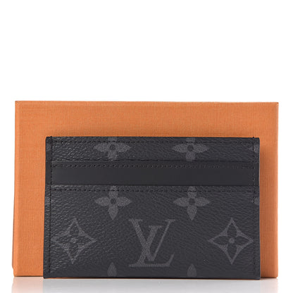 Louis Vuitton Monogram Eclipse Porte-Cartes Double Card Holder 7 of 7