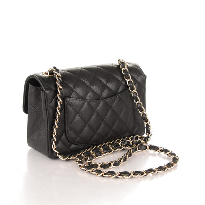 Chanel Caviar Quilted Mini Rectangular Flap Black 3 of 7
