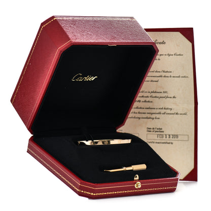 Cartier 18K Yellow Gold Small LOVE Bracelet 17 5 of 5