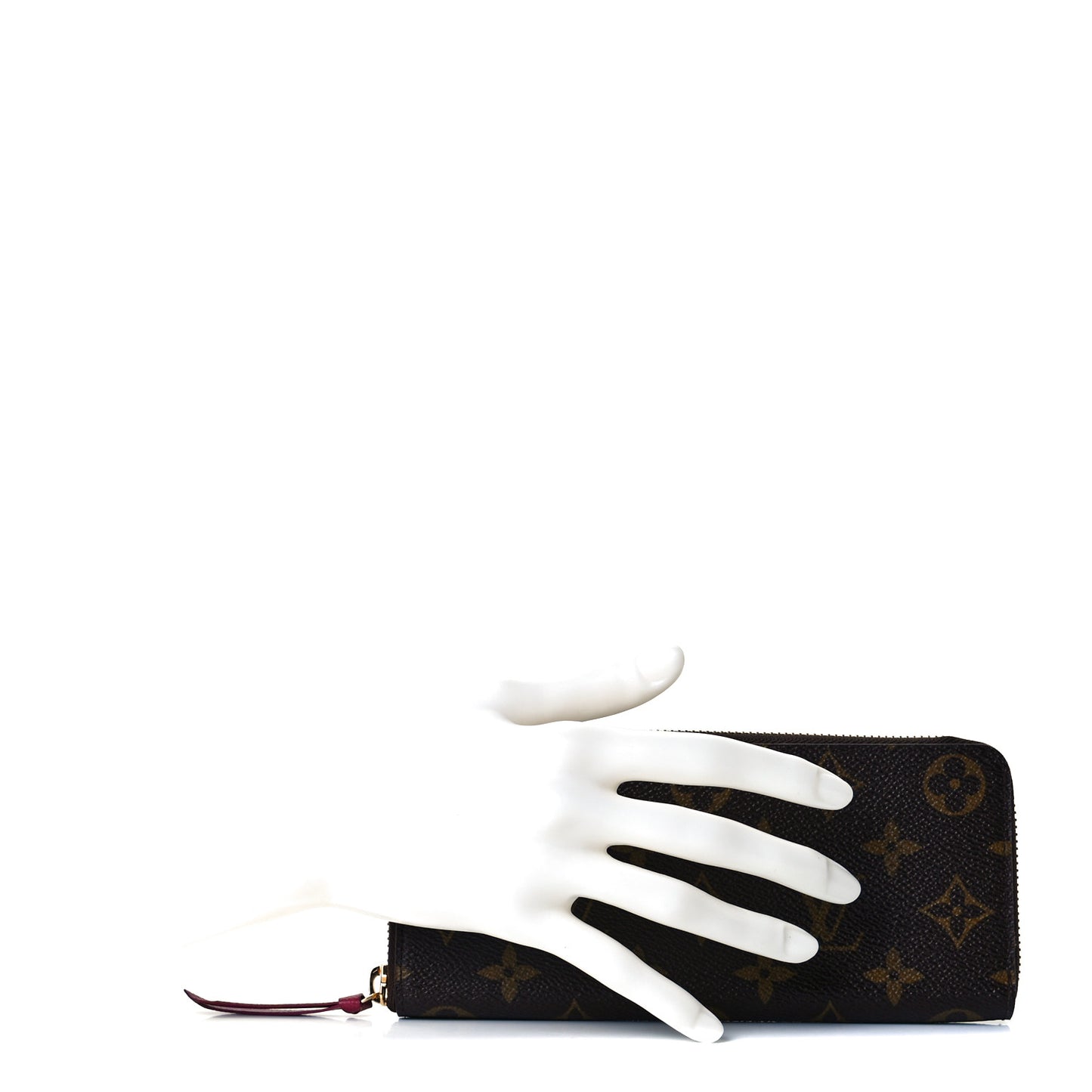 Monogram Clemence Wallet Fuchsia