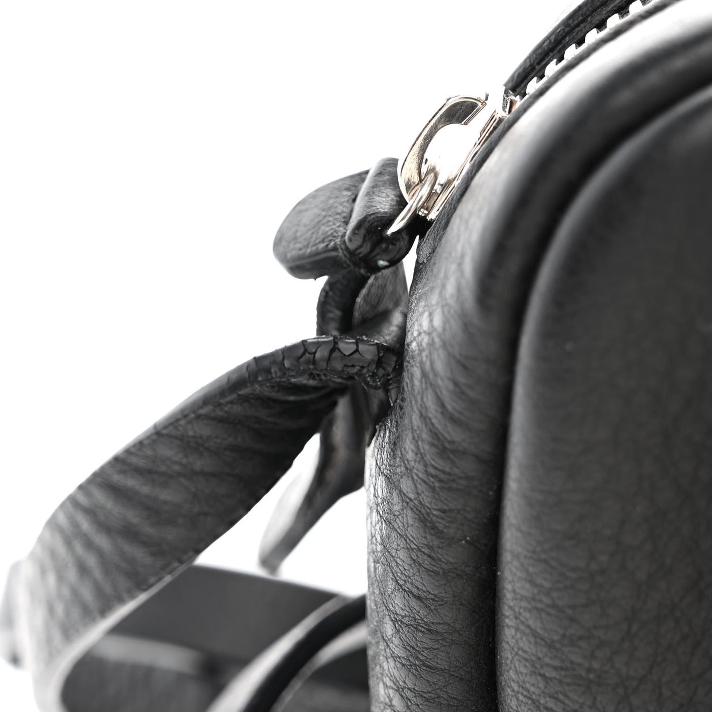 Calfskin Logo XS Everyday Camera Bag Black