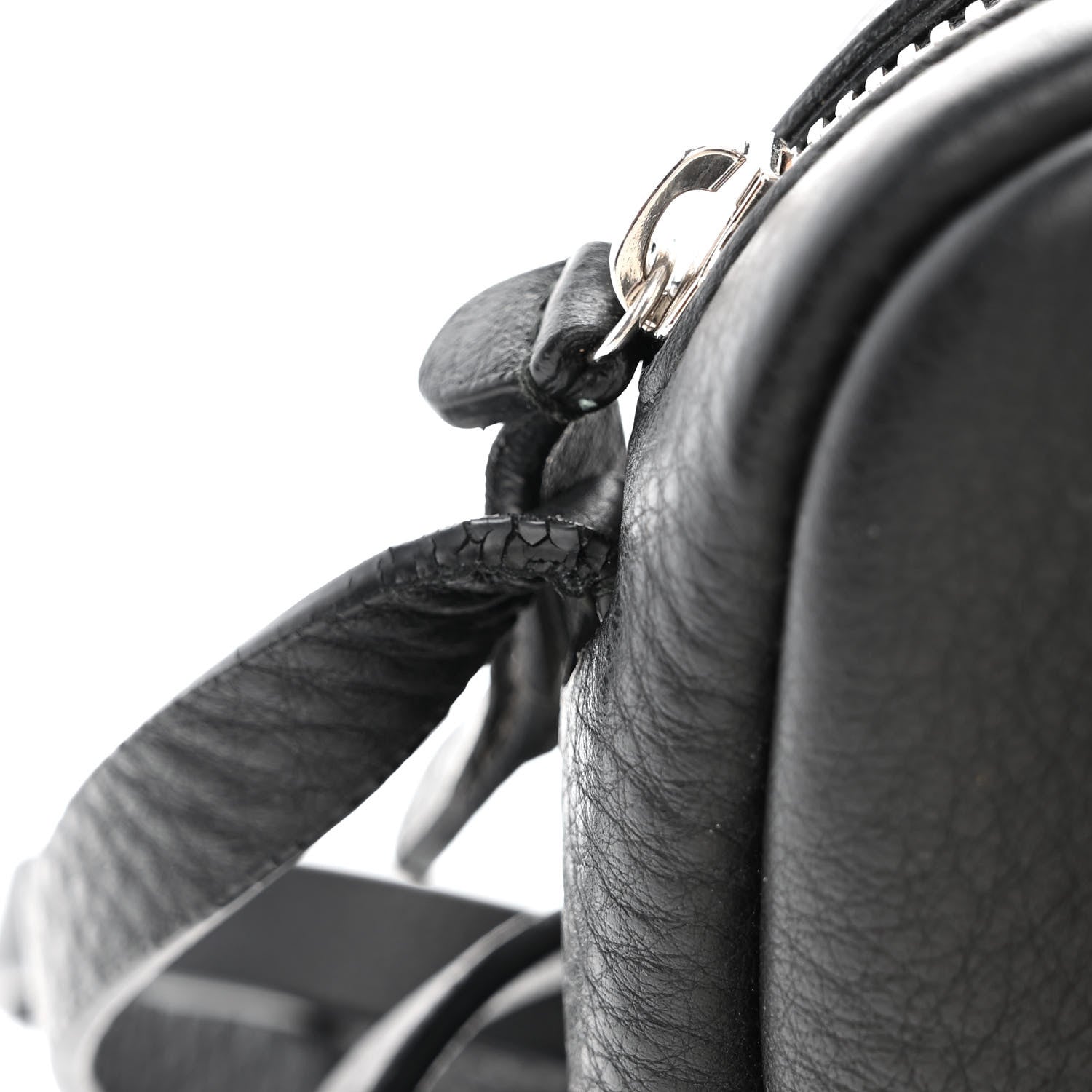 Balenciaga Calfskin Logo XS Everyday Camera Bag Black 12 of 16