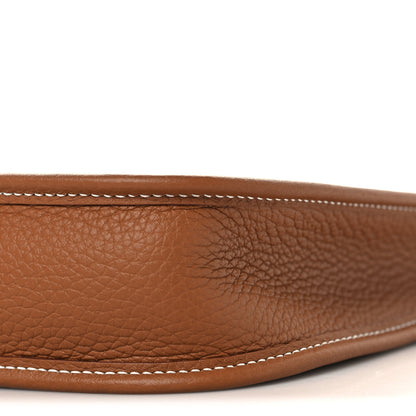 Hermes Taurillon Clemence Evelyne TPM Gold 10 of 11