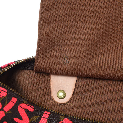 Louis Vuitton Monogram Graffiti Speedy 30 Fuchsia 14 of 15