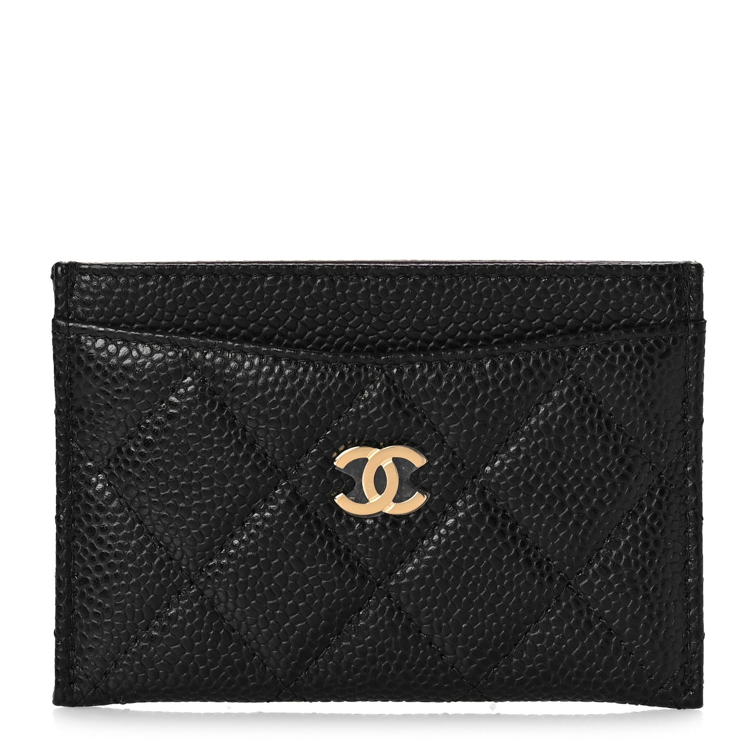 Chanel Caviar Quilted Card Holder Black 1 of 11