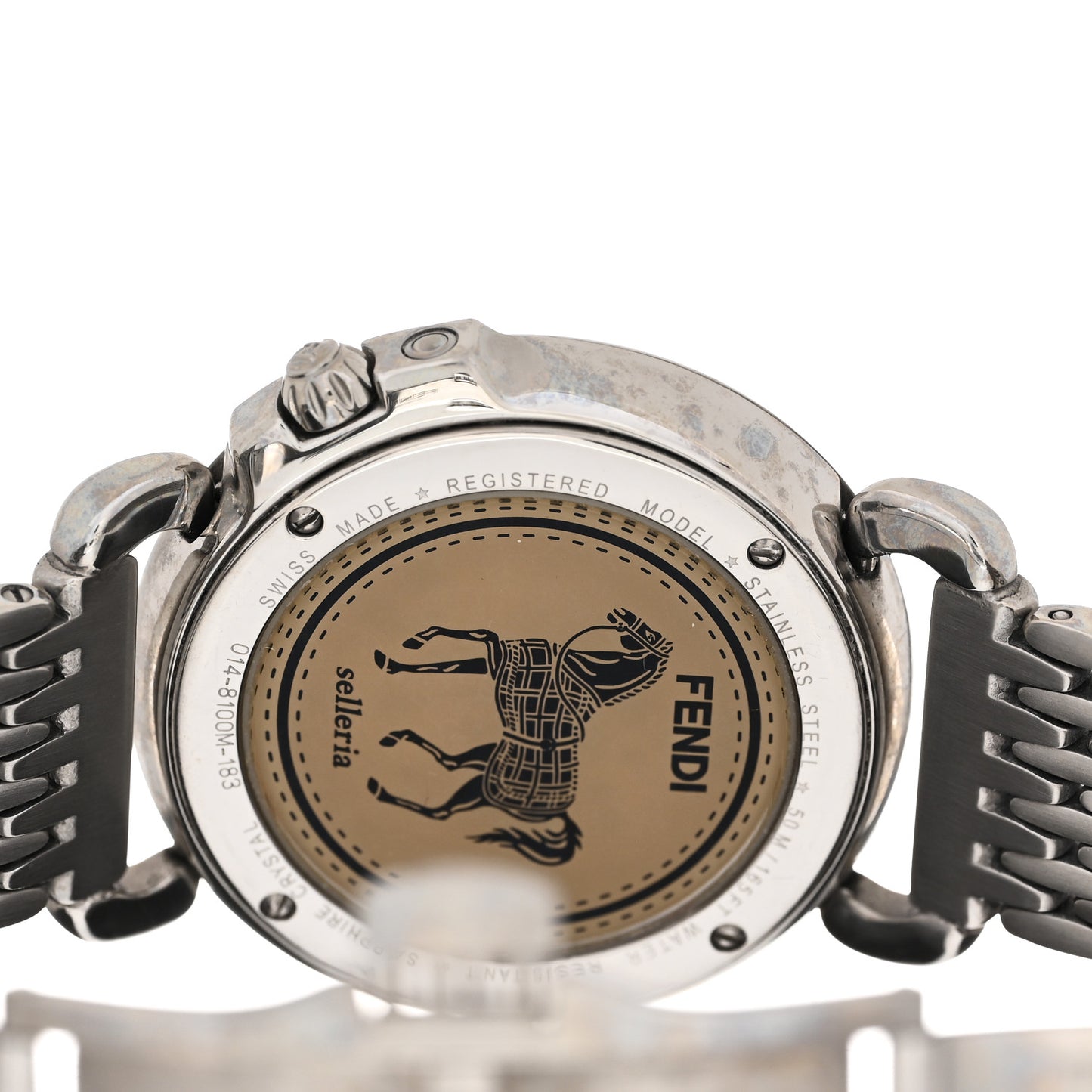 Stainless Steel Mother of Pearl 37mm 8100M Selleria Quartz Watch