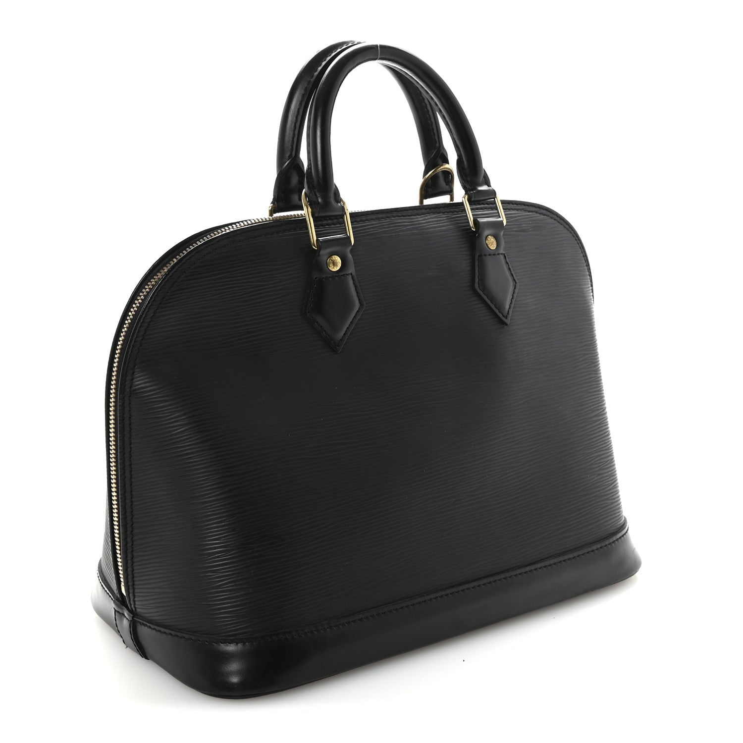Louis Vuitton Epi Alma PM Black 3 of 9
