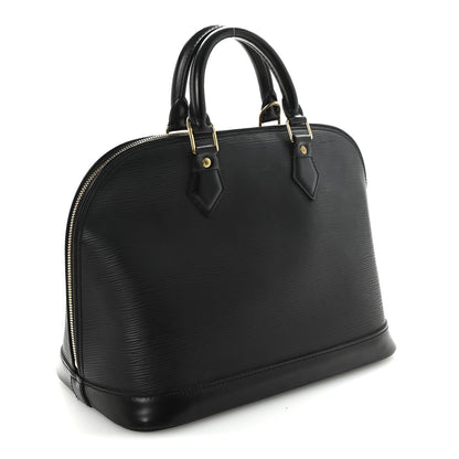 Louis Vuitton Epi Alma PM Black 3 of 9