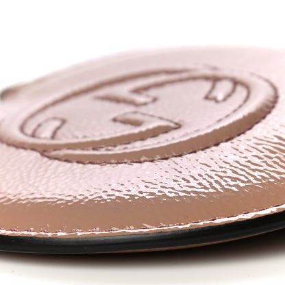 Gucci Patent Soho Round Coin Purse Dark Cipria 9 of 12