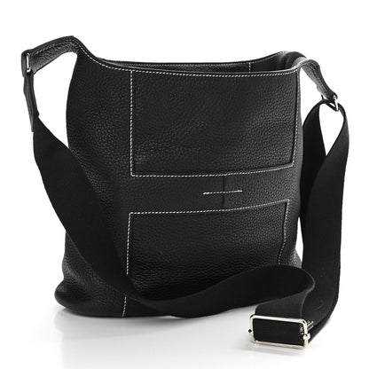 Hermes Taurillon Clemence Sac Good News PM Black 2 of 9