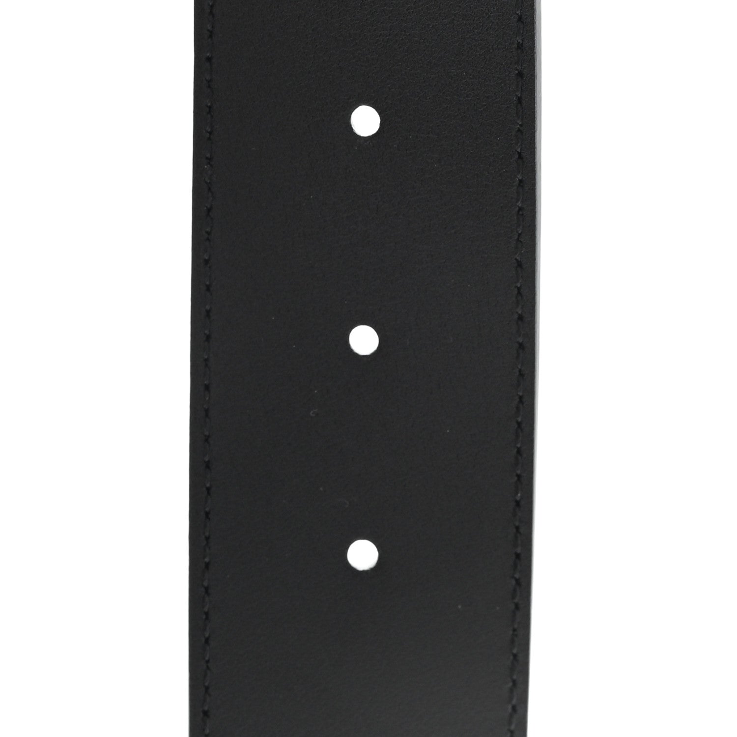 Gucci Calfskin Crystal Double G 40mm Belt 90 36 Black 4 of 5
