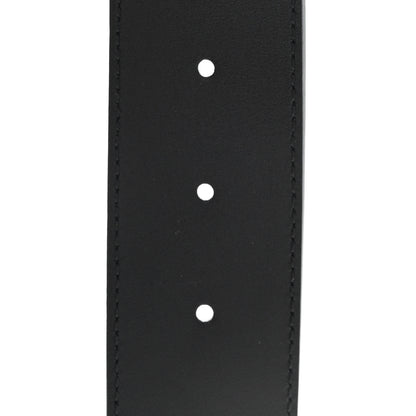 Gucci Calfskin Crystal Double G 40mm Belt 90 36 Black 4 of 5