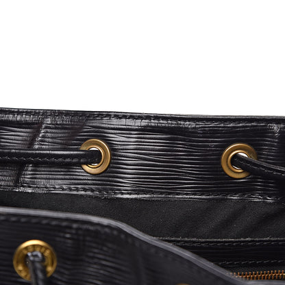 Louis Vuitton Epi Petit Noe Black 9 of 16