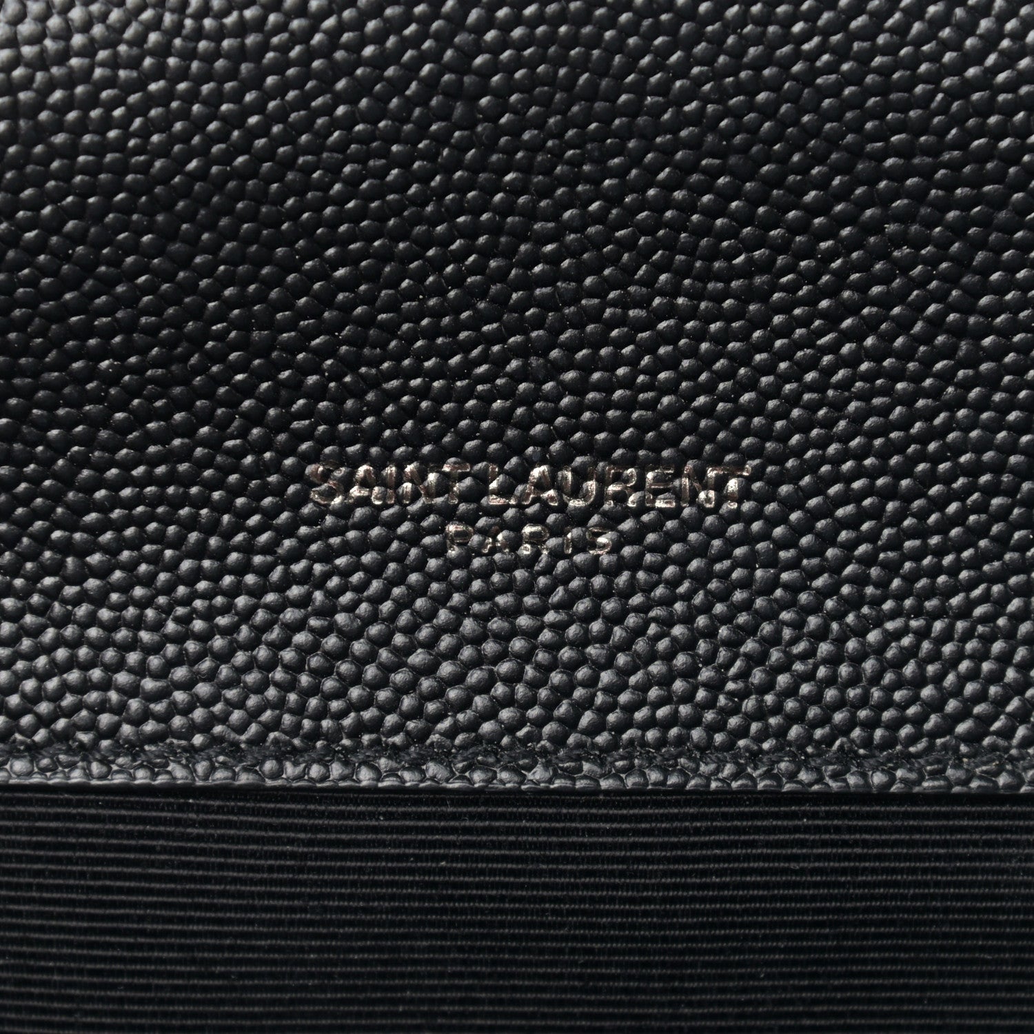 Saint Laurent Grain De Poudre Textured Mixed Matelasse Triquilt Small Monogram Satchel Black 7 of 11