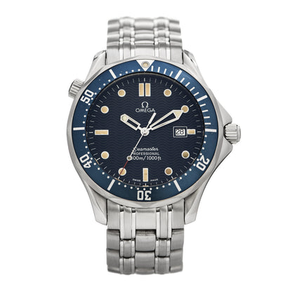 Omega Stainless Steel 41mm Seamaster Professional Quartz Watch Blue 2221.80 1 of 4
