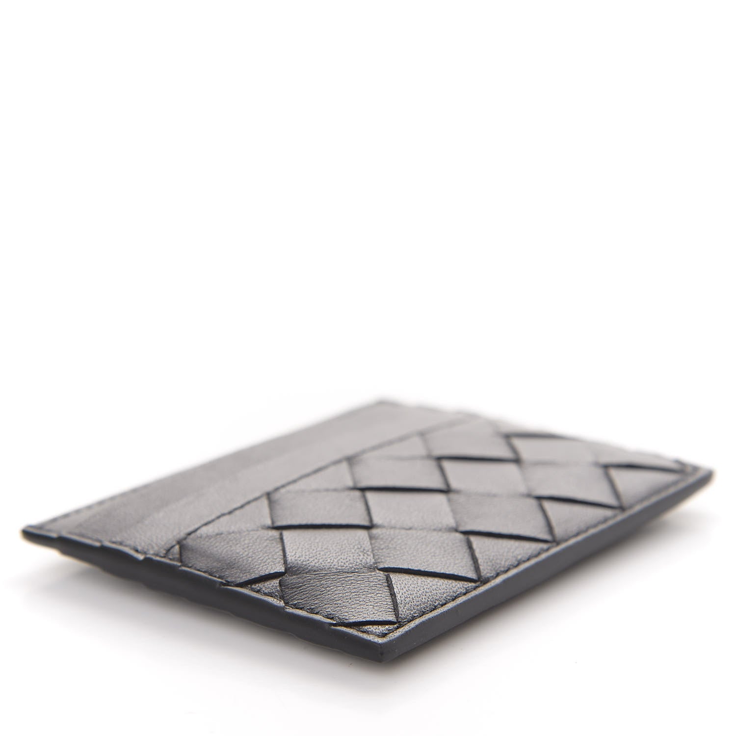 Bottega Veneta Nappa Intrecciato Card Holder Black 4 of 9