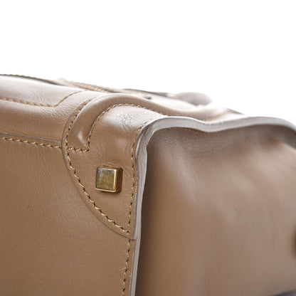 Celine Smooth Calfskin Micro Luggage Camel 12 of 14