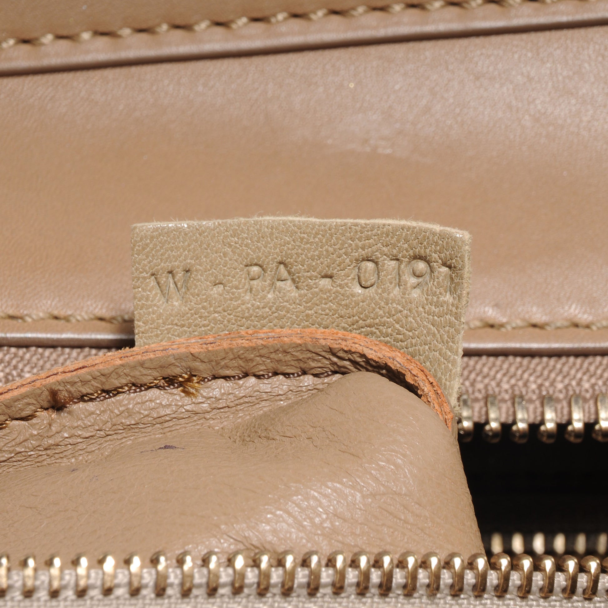 Celine Smooth Calfskin Mini Luggage Camel 7 of 9