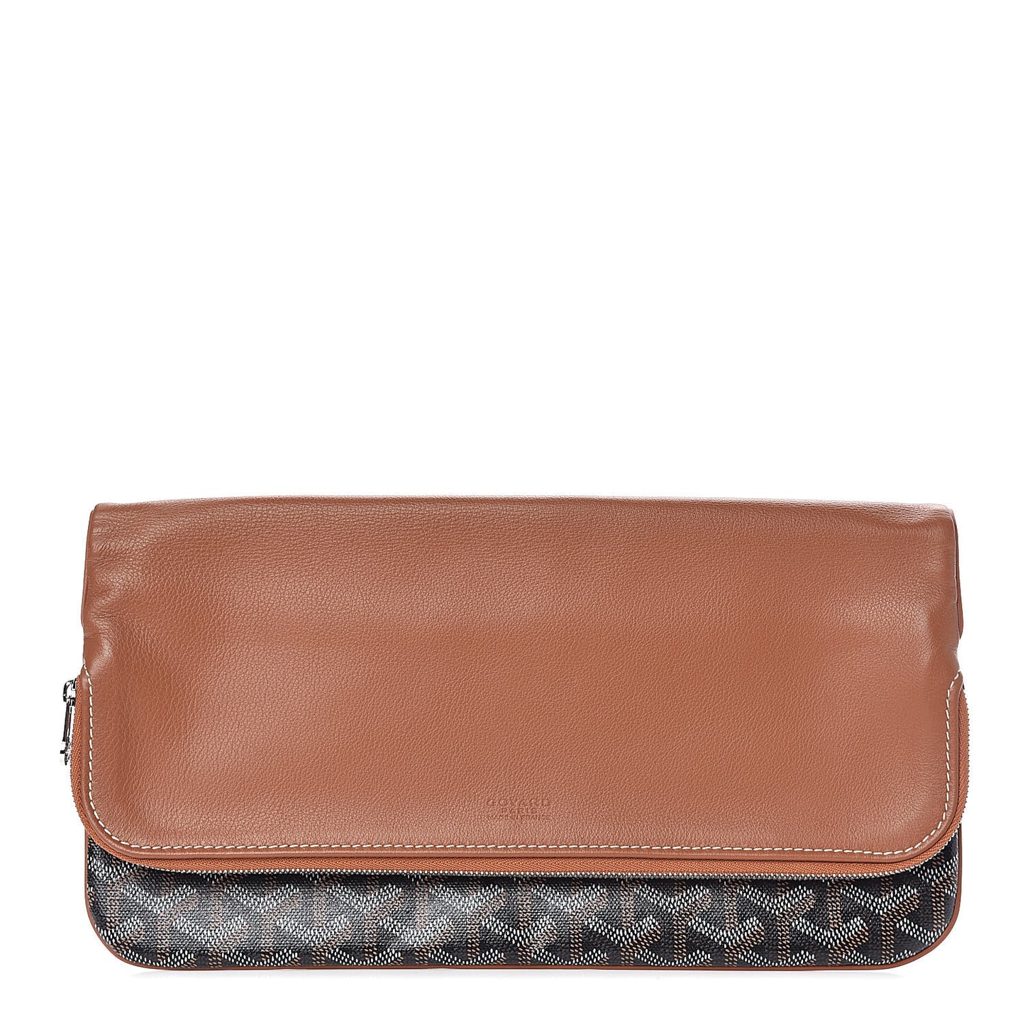 Goyardine Sainte Marie Soft Clutch Black Gold