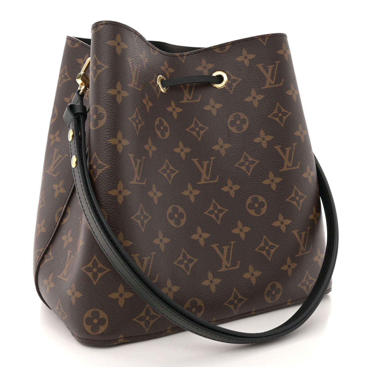 Louis Vuitton Monogram Neonoe MM Black 3 of 11