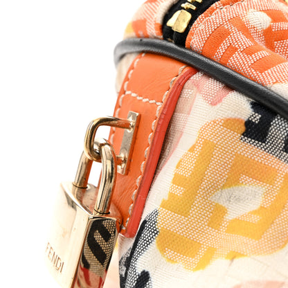 Fendi Zucchino Vitello Floral Forever Boston Beige Multicolor 11 of 12