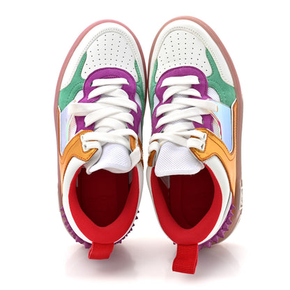 Christian Louboutin Calfskin Suede Spike Astroloubi Donna Low Top Sneakers 36 Kismet Supernova 2 of 11