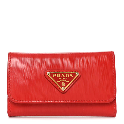 Prada Vitello Move 6 Key Holder Lacca 1 of 7