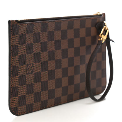 Louis Vuitton Damier Ebene Neverfull MM GM Pochette 3 of 9
