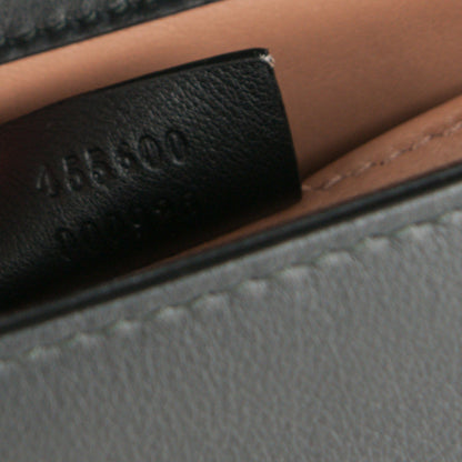 Gucci Calfskin Pearly GG Marmont Clutch Black 7 of 7