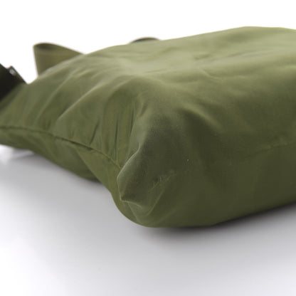 Prada Tessuto Nylon Flat Messenger Militare 6 of 9