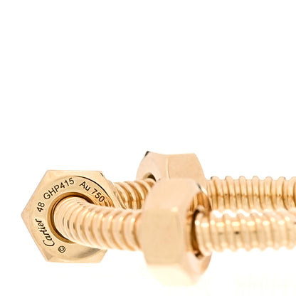 Cartier 18K Yellow Gold Ecrou de Cartier Ring 48 4.5 4 of 5