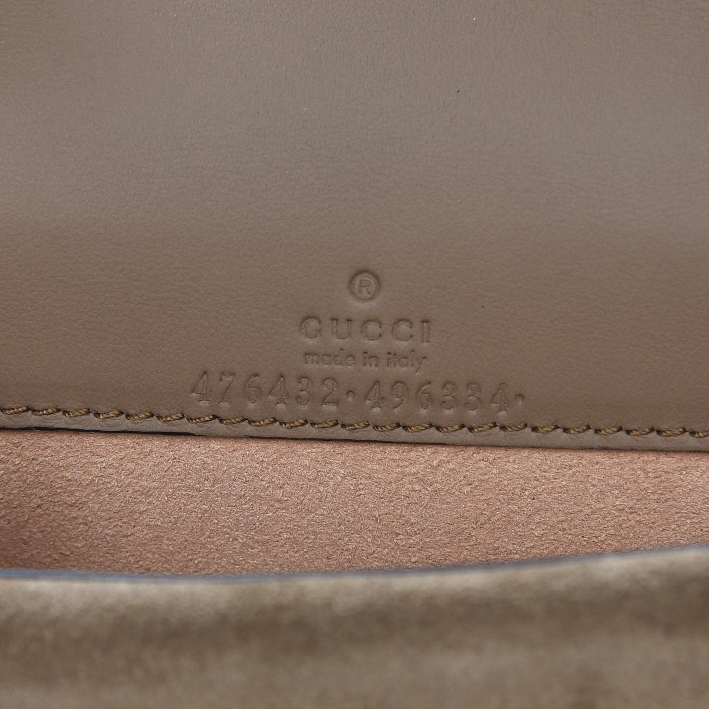 GG Supreme Monogram Super Mini Dionysus Shoulder Bag Taupe