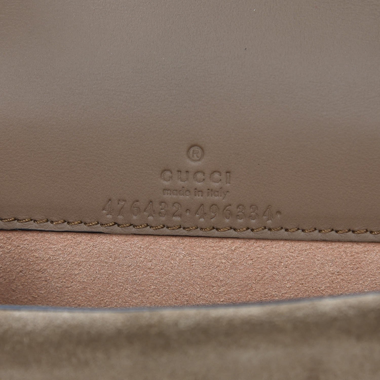 Gucci GG Supreme Monogram Super Mini Dionysus Shoulder Bag Taupe 6 of 7