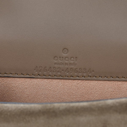 Gucci GG Supreme Monogram Super Mini Dionysus Shoulder Bag Taupe 6 of 7