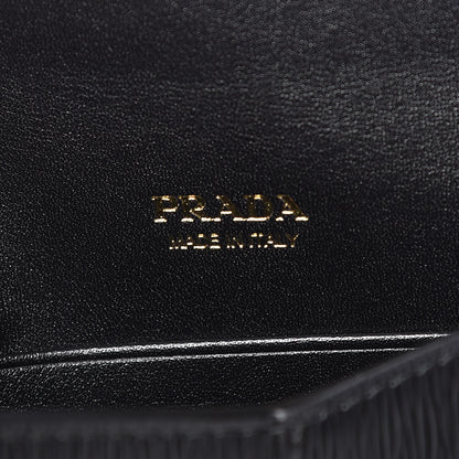Prada Vitello Move Envelope Wallet Black 6 of 8