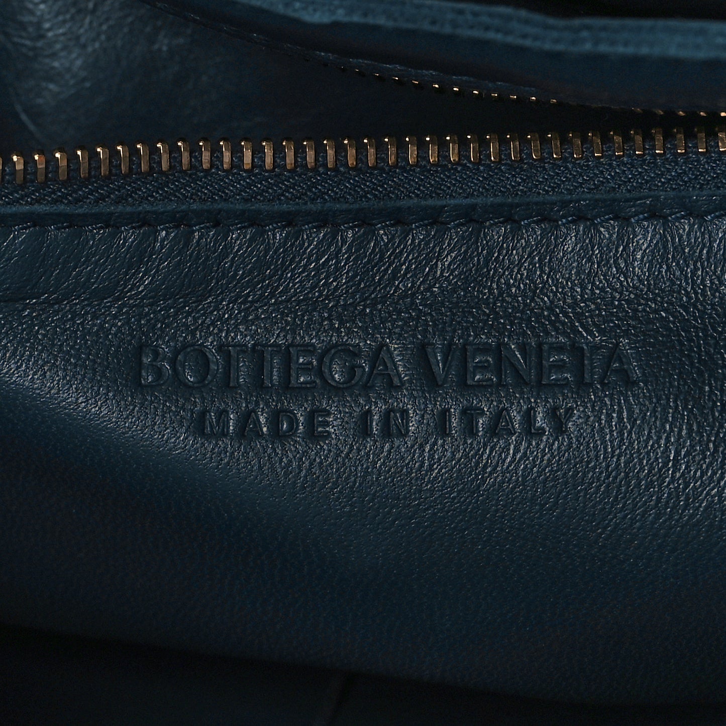 Grained Calfskin Maxi Intrecciato Cassette Crossbody Bag Deep Blue