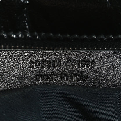 Saint Laurent Textured Patent Medium Easy Y Bag Black 7 of 15