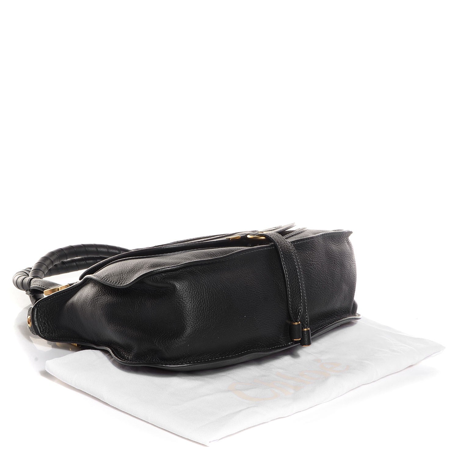Chloe Calfskin Medium Marcie Satchel Black 4 of 9