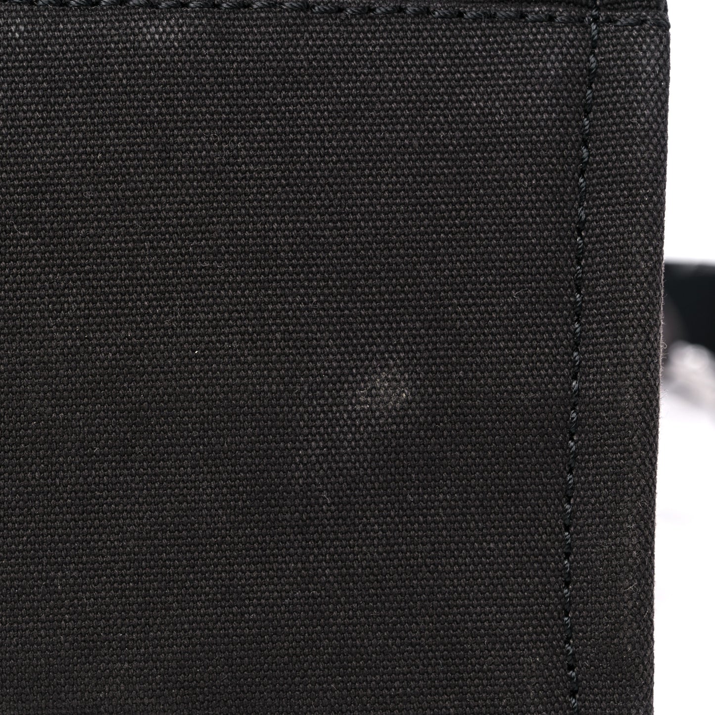 Cotton Canvas Medium The Traveler Tote Bag Black