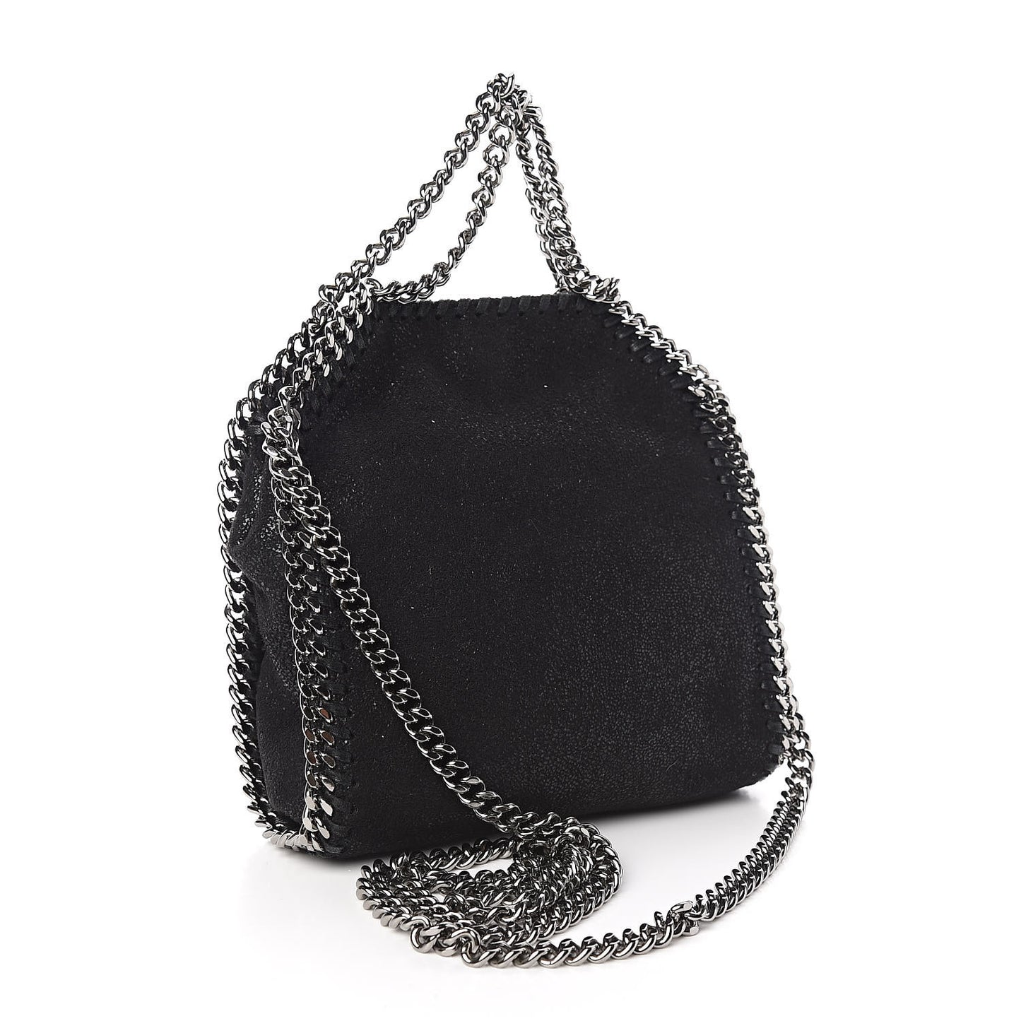 Shaggy Deer Tiny Falabella Tote Black