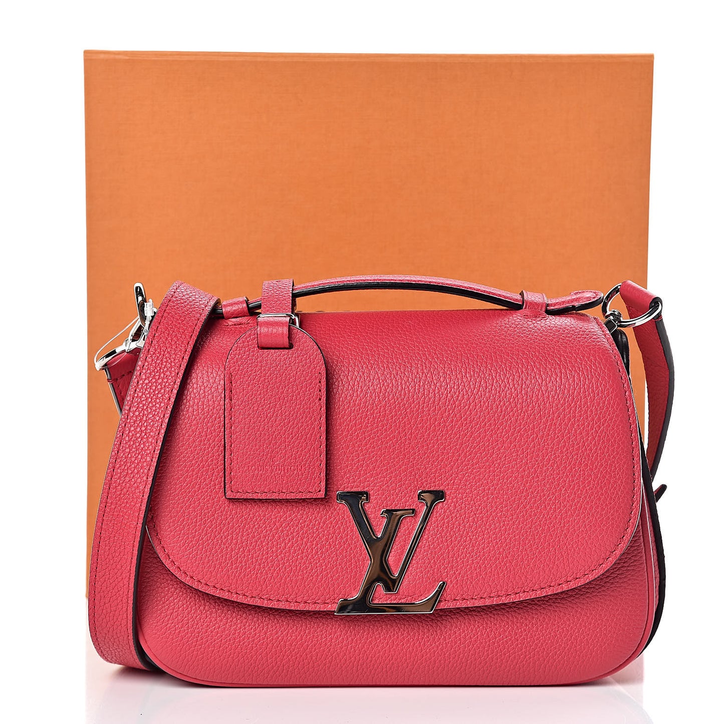 Grained Calfskin Vivienne NM Framboise
