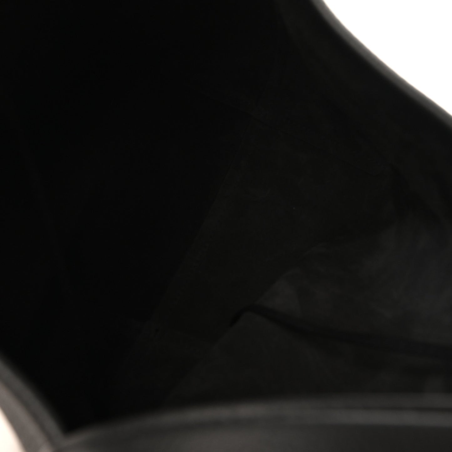 Grained Calfskin Medium N/S Park Tote Black