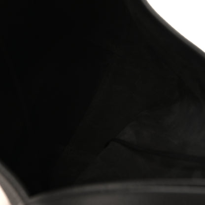 The Row Grained Calfskin Medium N/S Park Tote Black 5 of 9