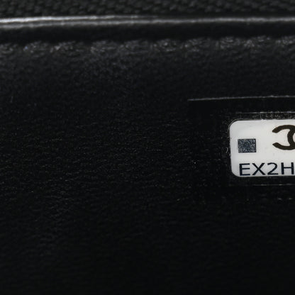 Chanel Caviar Quilted Sweetheart Vanity Case Black 8 of 12